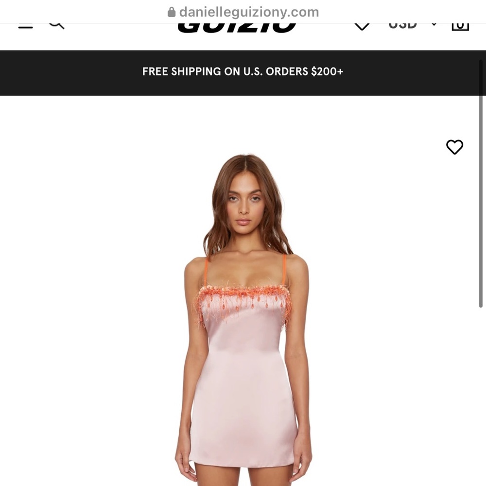 ISO‼️‼️ Danielle guizio satin mini dress.